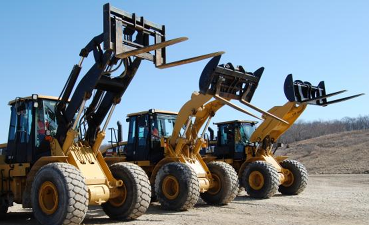 Front loaders: Construction, mining and agriculture machines